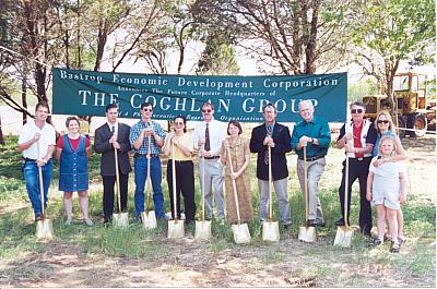 Ground breaking for the Coghlan Group...