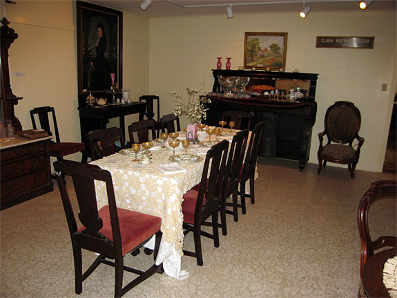 Chester Erhard dining room furniture circa 1870