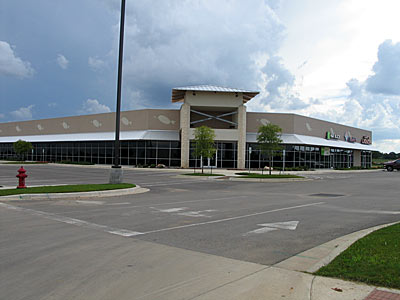 Another new shopping center recently opened in Bastrop's Hunters Crossing (near Home Depot).