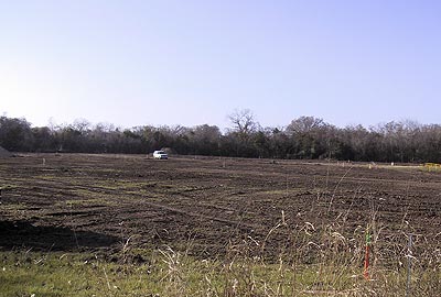 The future site of the Bastrop Chestnut Square Family Entertainment Center.