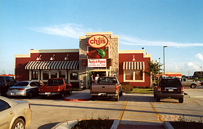 Before the official opening on July 25, 2002, Chili's had a training in progress period and introduced the restaurant to the public.