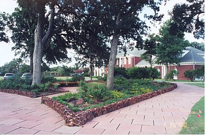 View of clubhouse from swimming pool