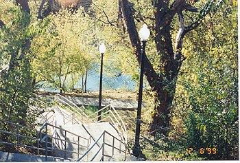 View of Riverwalk from Ferry Park