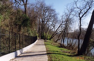 Scenes along the Bastrop River Walk