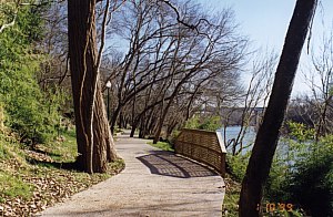 Scenes along the Bastrop River Walk