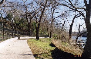 Scenes along the Bastrop River Walk