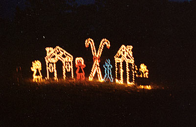 The Bastrop River of Lights 2002