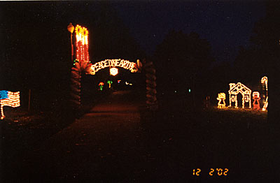The Bastrop River of Lights 2002