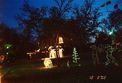 The Bastrop River of Lights 2002