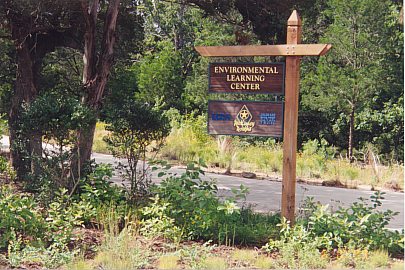 Arriving at the Environmental Learning Center