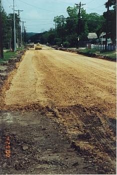 Project today North Main St.-part of Street Bond Project