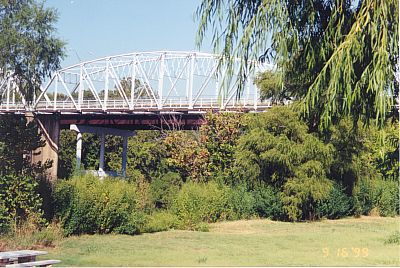 View from the Bastrop River Walk